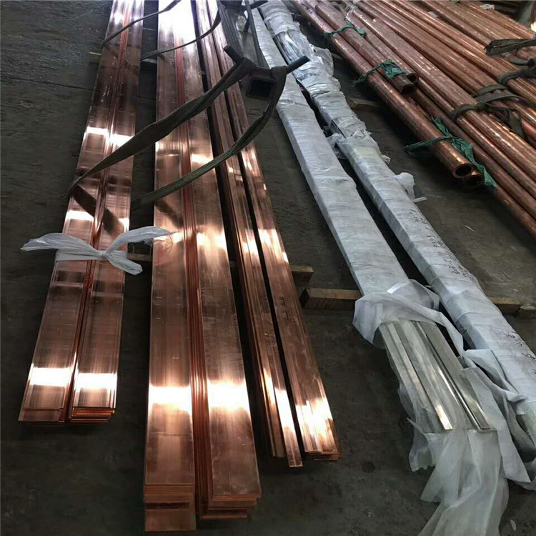 扁铜排 制作变压器 铜母线 强度高 耐腐蚀 规格型号全 厂库发货