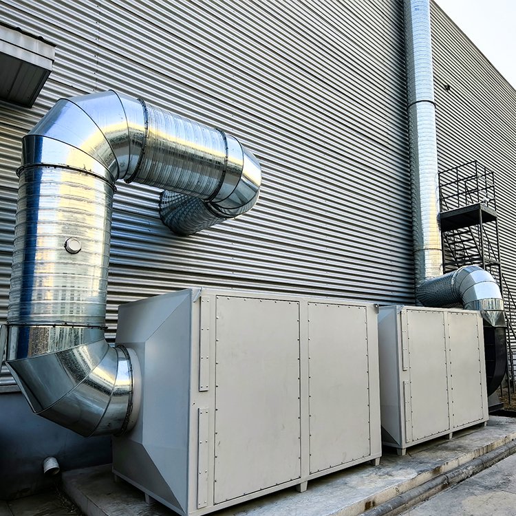 武汉活性炭吸附箱 双级废气过滤器 化工厂耐腐蚀箱体 除味环保净化器