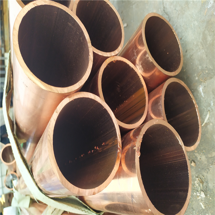 T2紫铜管厂家热轧无缝铜管tp2空调铜管现货直发