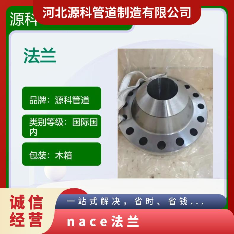 源科nace法兰耐腐蚀耐酸A105材质对焊盲板NTP螺纹