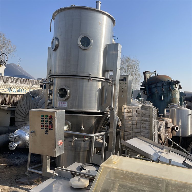 二手沸腾干燥机 颗粒粉末干燥设备 不锈钢干燥装置