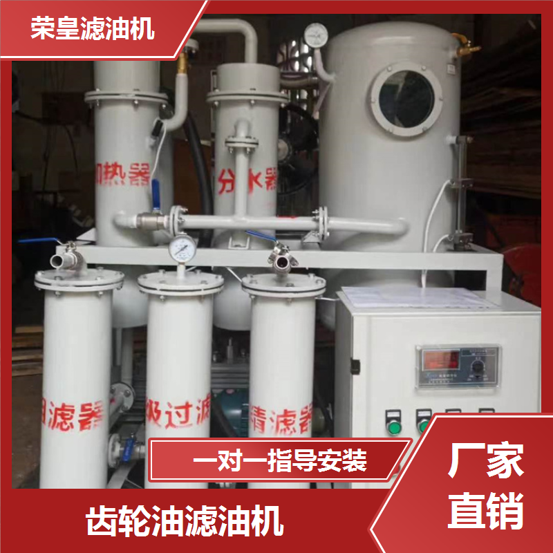 齿轮泵滤油机 精密除杂 一体化设计 油水分离器 荣皇