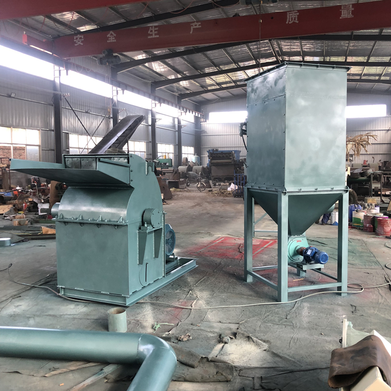 高湿料粉机建筑废旧木材破机移动式圆木木屑机