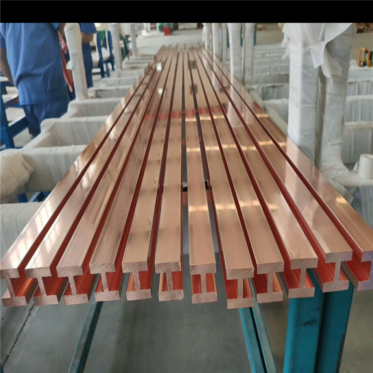 20*50方角厚紫铜排 母线槽铜排 扁条方条 T型铜母排 铜棒大量现货