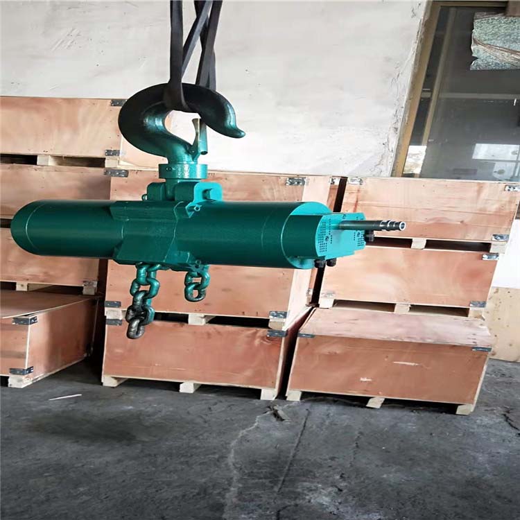 矿用防爆环链式气动葫芦 固定式 行走式起重设备 HQ5