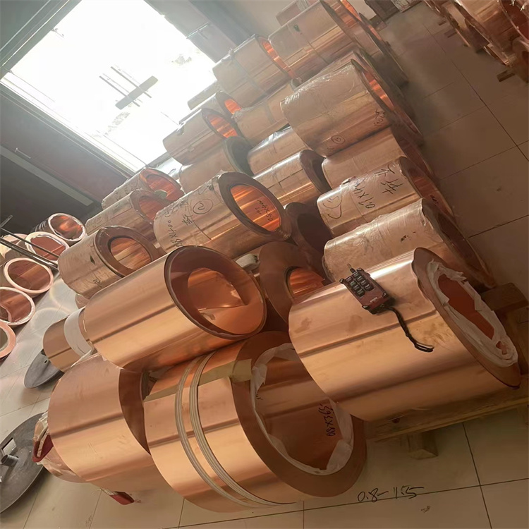 供应TP2软态铜箔 半硬/全硬紫铜带紫铜片 C1100进口紫铜板