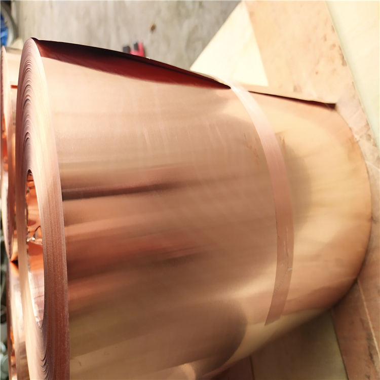 批发t2紫铜带国标含量c1100镀锡铜带生产厂家耐腐蚀