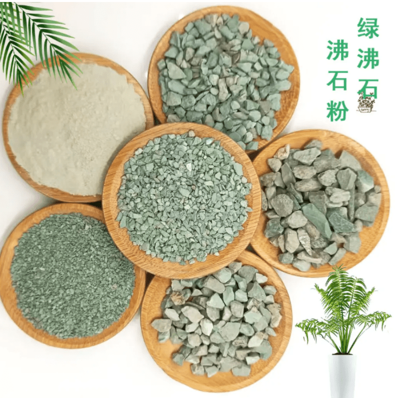 万竹矿业 供应生态修复工程用沸石颗粒 吸氨值高 2-4mm 支持样品