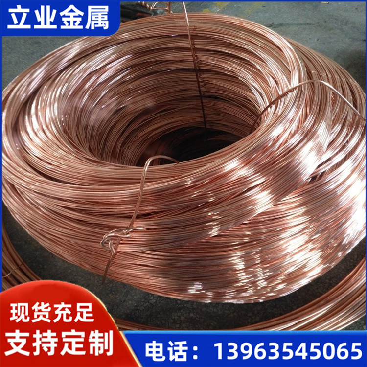 高纯度紫铜丝 导电T2红铜线 镀锡铜排80*8mm 现货