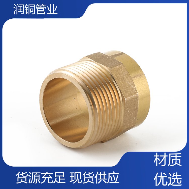 润铜管业-制造工艺高精度-铜管件-尺寸规格全-导热性能好