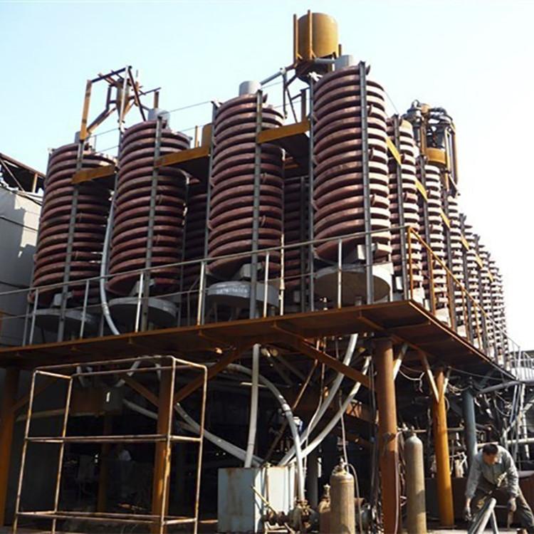 磷矿分离设备时产40吨5BLL-400选煤螺旋溜槽操作方便