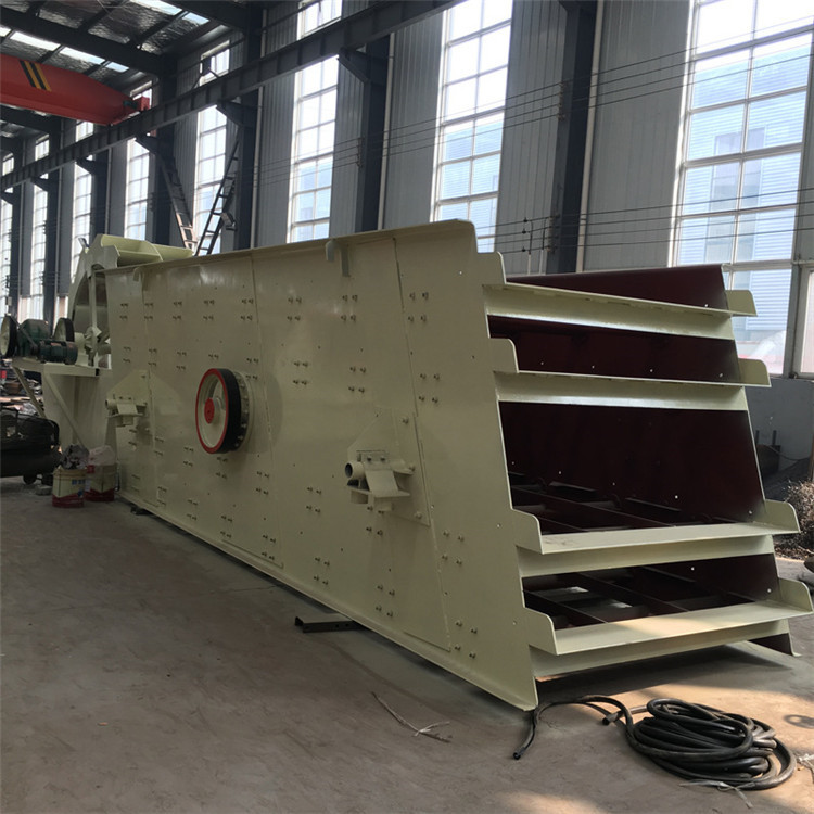 大小型圆振动筛 矿用振动筛分设备沙场直线筛分机