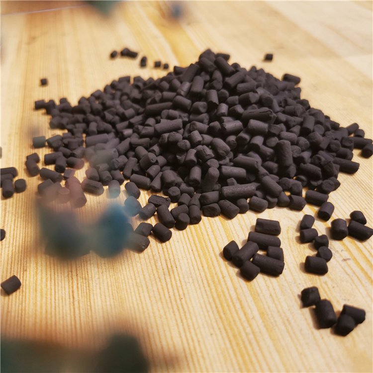 工厂废气处理 空气净化 活性炭吸附箱用 800碘值煤质柱状炭