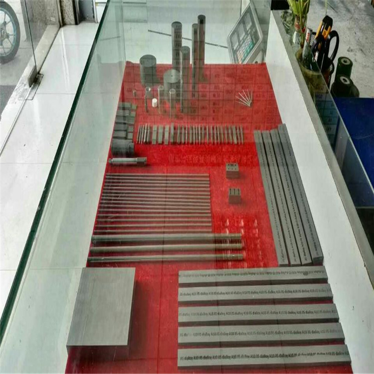 YHZ0钨钴硬质合金板块可精磨加工钨钢板长条圆棒高韧性刀具硬度