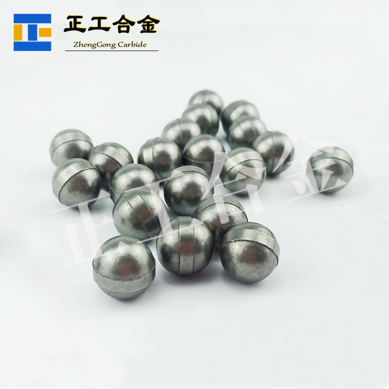 直径10mm钨钢带环带毛坯球 原生料含钴6%碳化钨球 球磨机研磨用