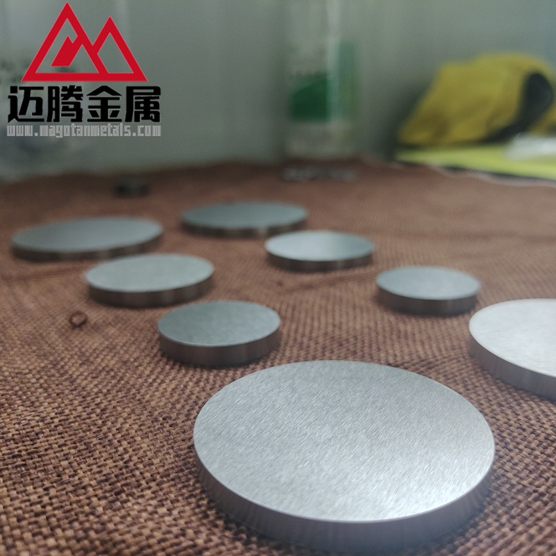 钨圆饼 磨光钨圆 钨镍铜高密度配重金属块 钨镍铁圆片 屏蔽材料