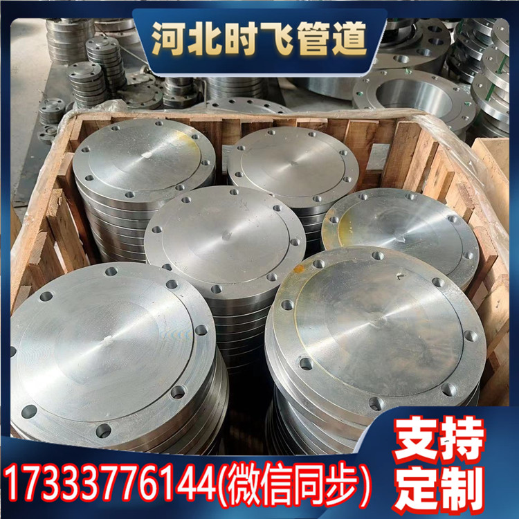 碳钢盲板 PL DN200 PN10 RF 高压锻造法兰盖BL DN200-DN1000 不锈钢