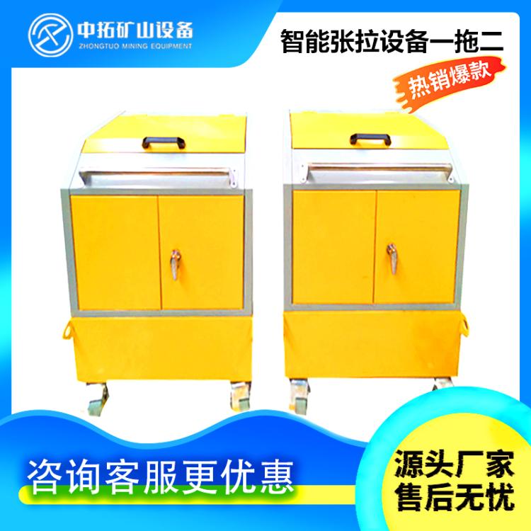 现货预应力桥梁智能张拉机设备 一拖二 数控张拉系统传感器 中拓