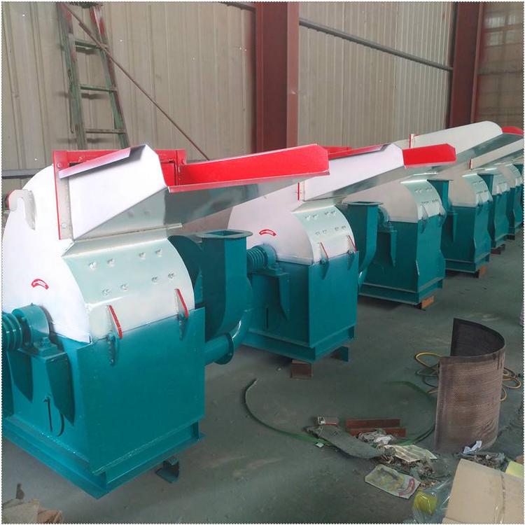 家用小型玉米秸秆粉机牛羊饲料铡草机可移动树枝木材破机