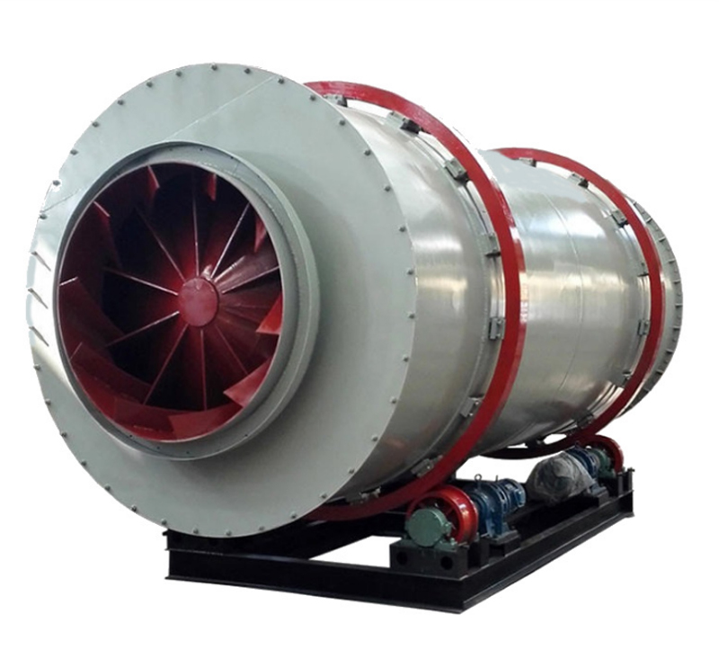 石膏滚筒烘干机 农场牧草饲料干燥机 中药材银杏叶除湿机