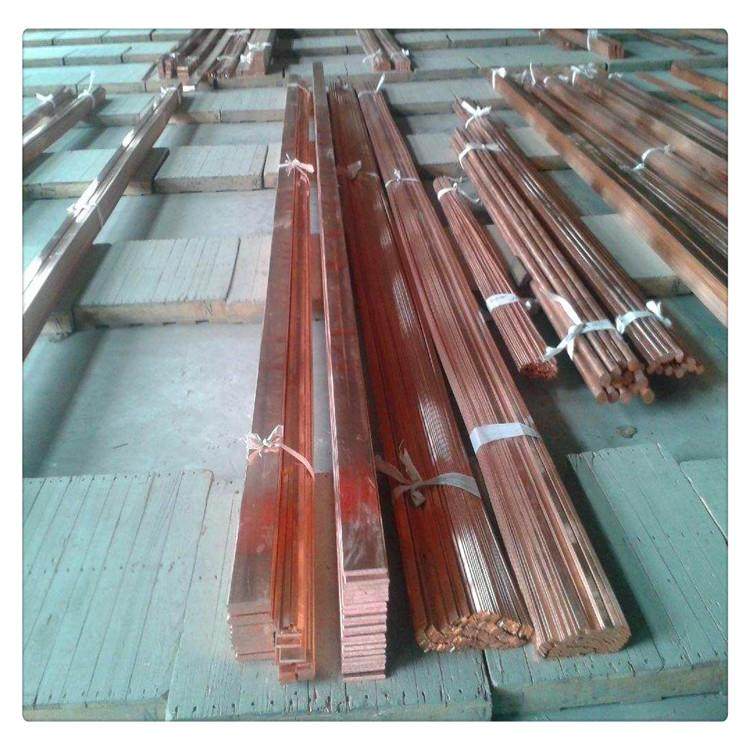 镀锡紫铜条 T2铜排厂家 圆角紫铜排 C1100配电柜铜条规格多