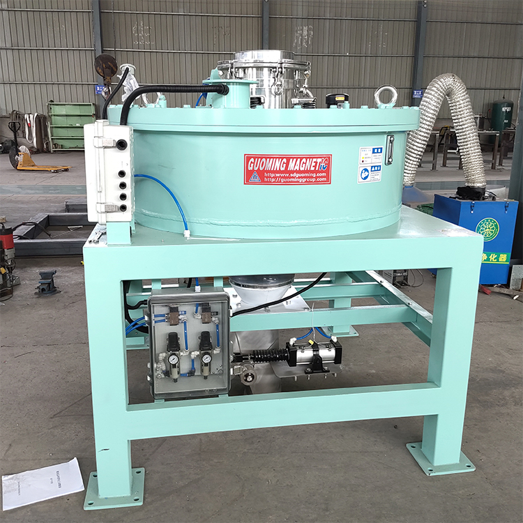 电磁干粉除铁器 运行稳定 技术精湛 物美价廉 国铭设备