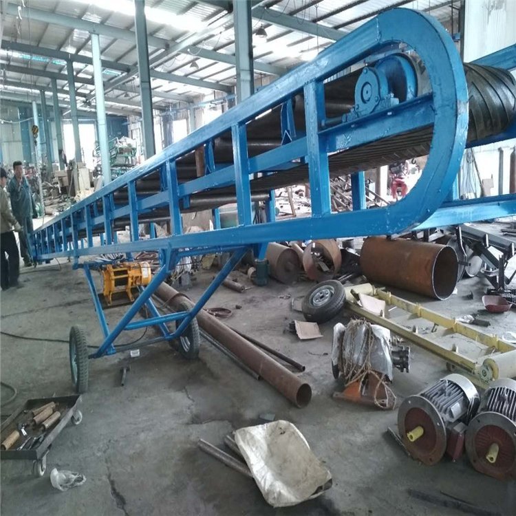 板式皮带输送机 皮带输送机商务 六九重工皮带输送机的方法