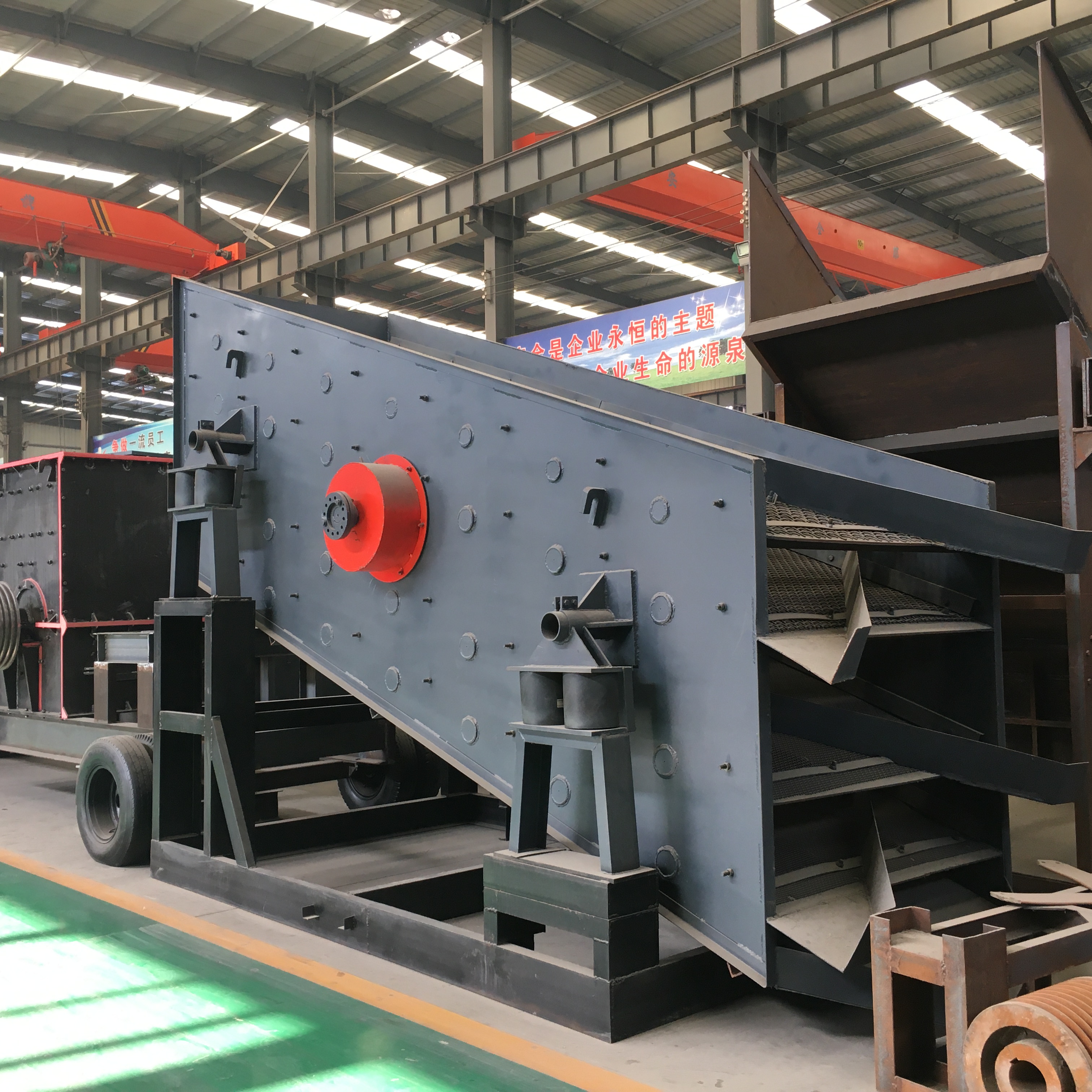 1236小型振动筛分机 矿用振筛筛网配件 圆振筛型号 砂石分离设备