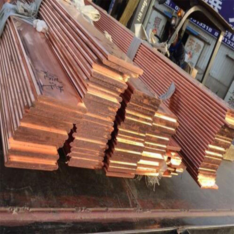 C1100紫铜方棒 耐冲压紫铜排 环保T2软态紫铜板