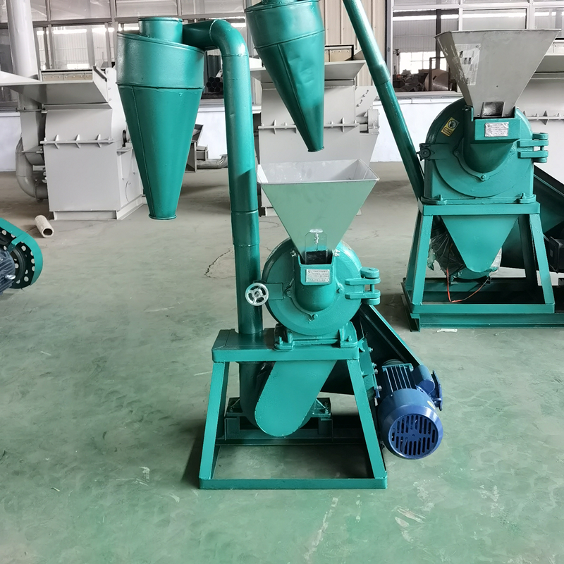 600型米糠豆粕粉机 豆腐渣稻壳磨粉机 碳酸钙化工料破机