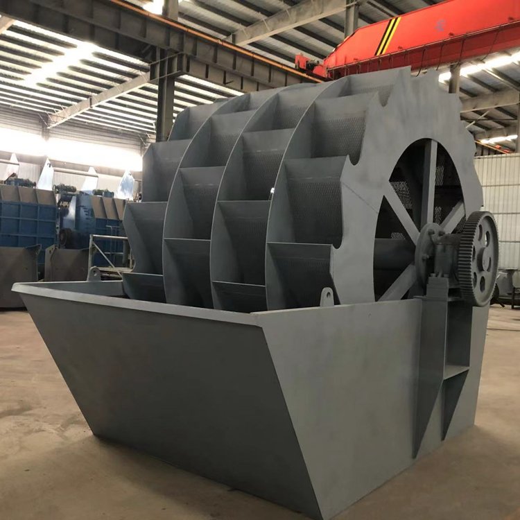 大型水洗机制砂设备 河卵石轮斗洗砂机 石子清洗机