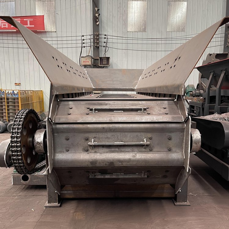 砂石链板给料机 矿山石头定量输送机 重型板式给料设备 安德瑞