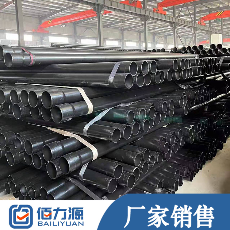 热浸塑钢管 新型防腐钢材 涂塑钢电缆保护管 佰力源管材承压能力强