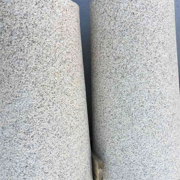 挡车石批发 挡车柱烧面 菠萝面花岗岩 广场立柱 小方块