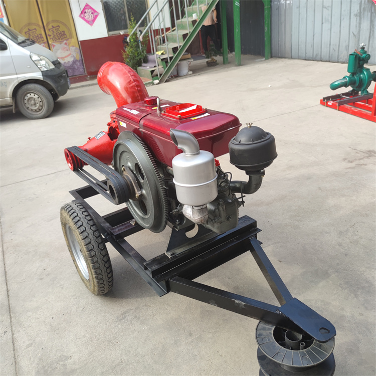 宏德 离心式4寸柴油泵 滴灌微喷大流量清水泵 城市街道排水泵