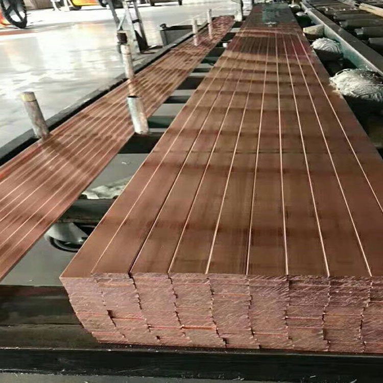 地铁水平接地体铜排 内部组织致密 5*30 电器项目 订制