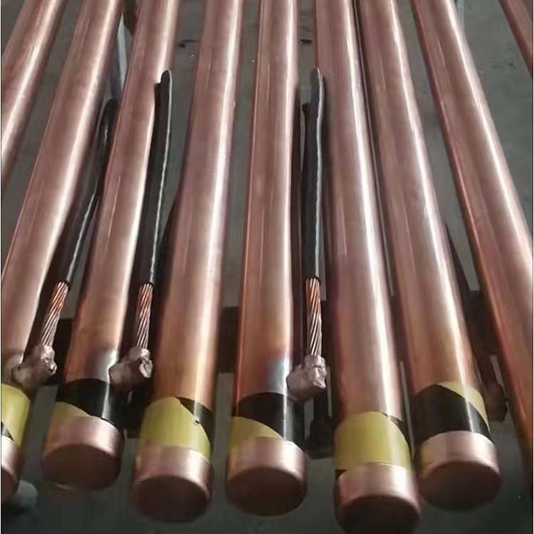 连铸铜包钢扁钢40*4 铜覆钢扁铁 防雷接地水平接地体镀铜排铜带