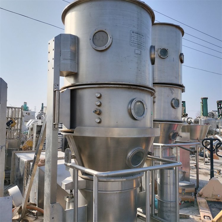 二手立式沸腾制粒机 不锈钢真空干燥机 食品化工造粒机 九成新