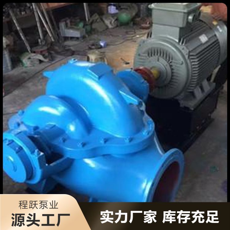 农田灌溉双吸泵排涝清水泵 小型农用双吸泵 消防系统给水泵