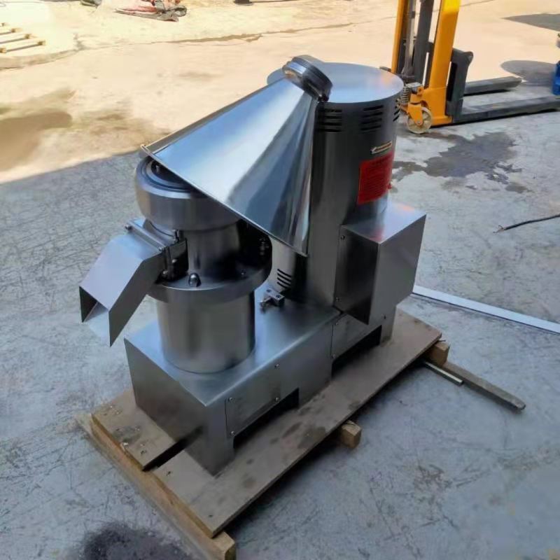 食品厂辣椒韭菜花绞机 芝麻酱研磨机 全自动鸡肉牛肉骨泥磨