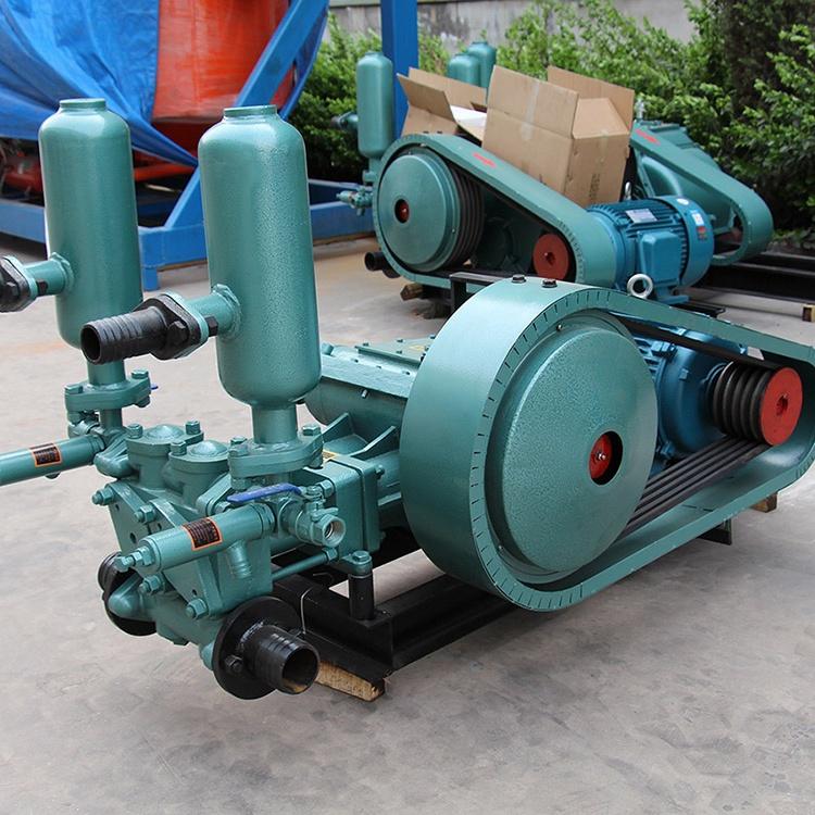 高压BW泥浆泵大流量 三缸水泥砂浆泵矿井用 活塞式250往复泵