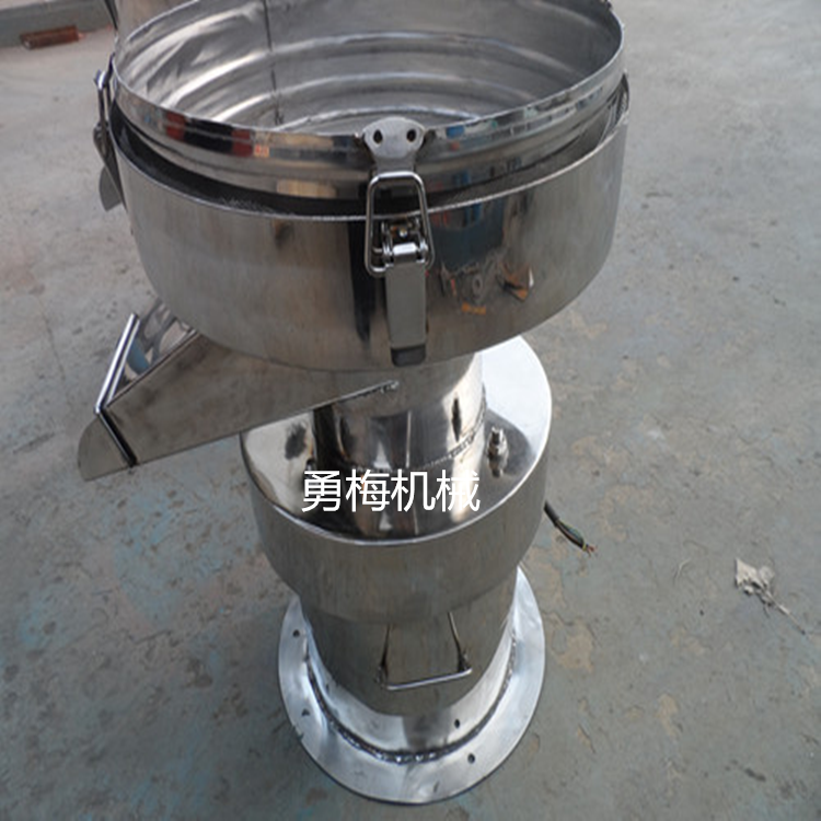 勇梅小型粉末震动筛 不锈钢单层过滤筛 超声波振动筛 圆形振筛机