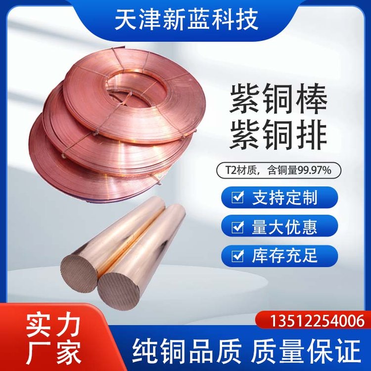 纯铜 扁铜带 导电性强 变电站防雷 铜排 型号全 纯度高 耐腐蚀 厂家直供