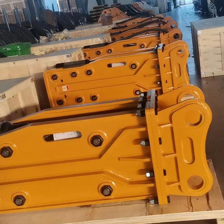 奥莱 挖掘机破锤 小型三角直角破设备 开山开矿用液压破头