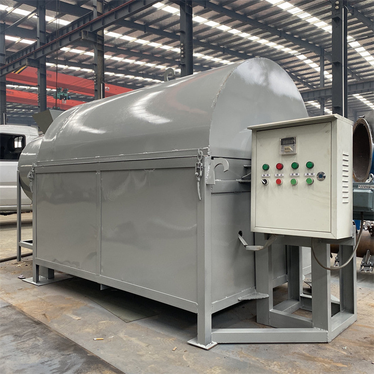 全自动沙子烘干机 煤泥矿粉干燥设备 小型滚筒燃气加热粮食烘干机械