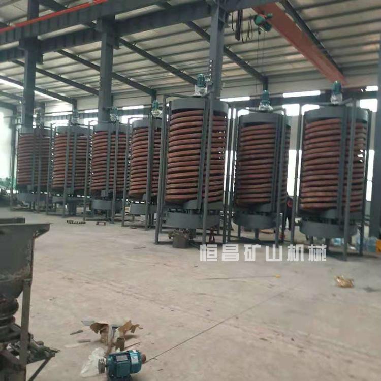 无需动力 5BLL600螺旋溜槽 有色金属分选 重选工艺 库存充足 处理量大