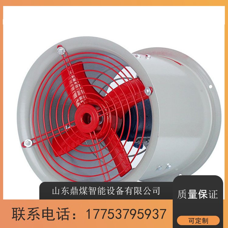 双速轴流式消防排烟风机 通风换气排风扇 鼎煤机械