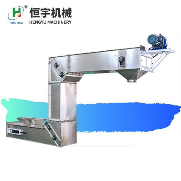 恒宇供应耐火材料用一进10出不锈钢z型转斗式提升机HZYD-10L