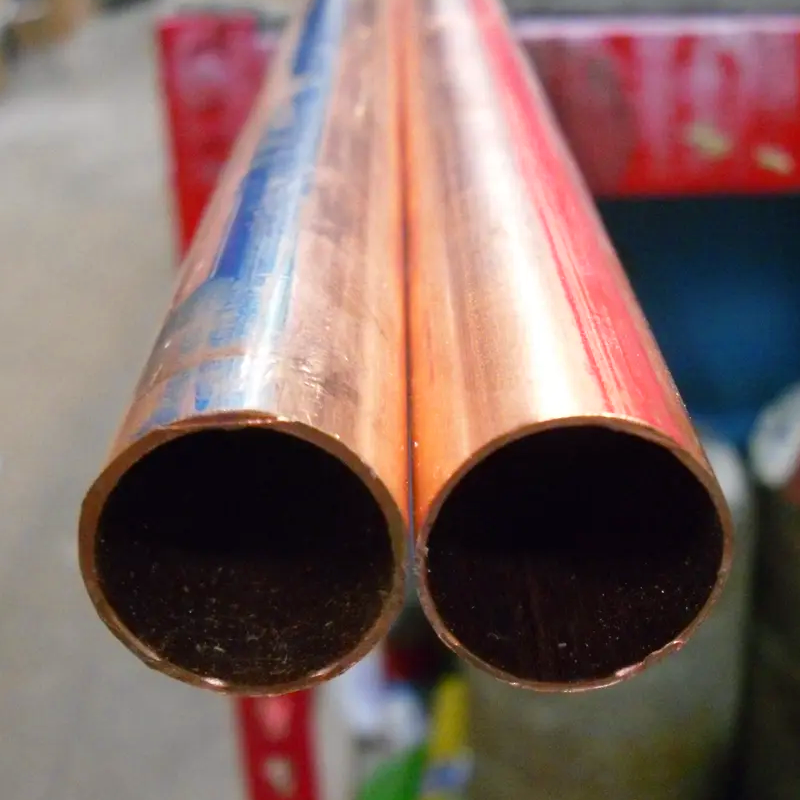 厂家现货国标环保T2裸铜管 高纯度TP2/c1100紫铜管、铜盘管加工