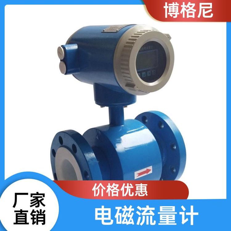 防腐耐蚀 电磁流量计 交货及时 DN25管道式计量仪器 博格尼
